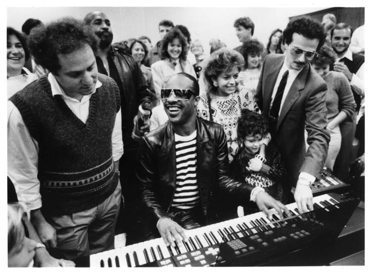 Stevie Wonder and Ray Kurzweil