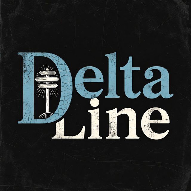 Blues band logo made in Brand Studio