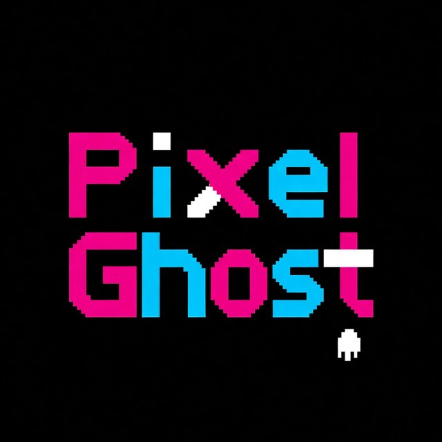 Chiptune band logo made in Brand Studio, option 1
