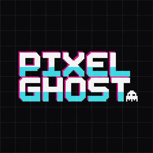 Chiptune band logo made in Brand Studio