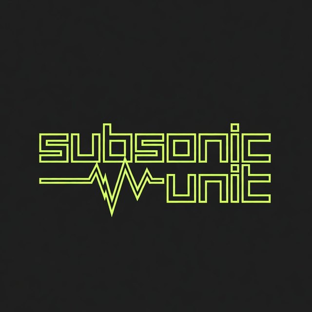 Drum and Bass band logo made in Brand Studio, option 1