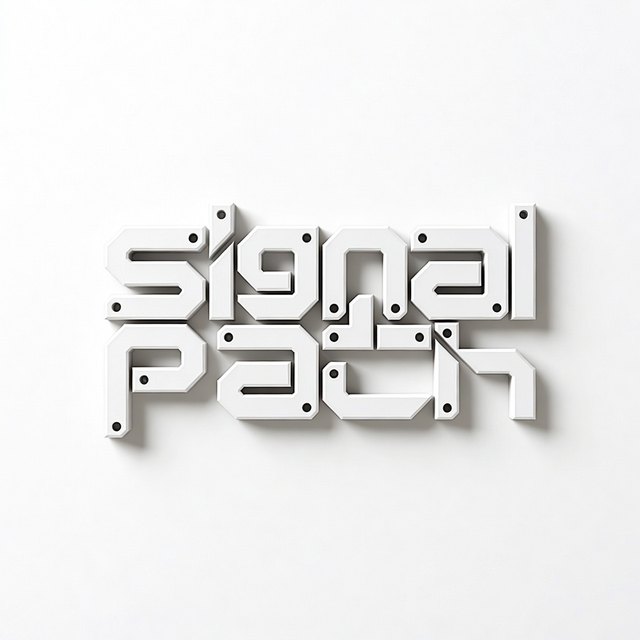 Electronic band logo made in Brand Studio, option 1