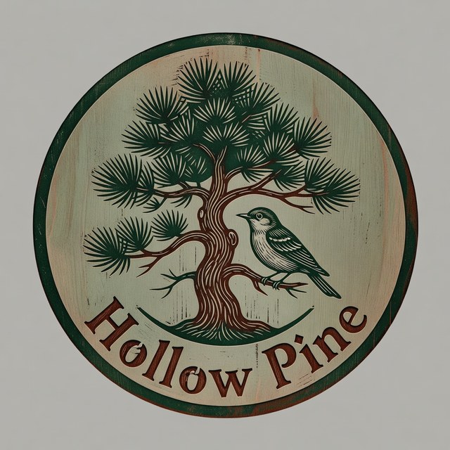 Folk band logo made in Brand Studio, option 1