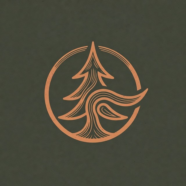 Folk band logo made in Brand Studio, option 2