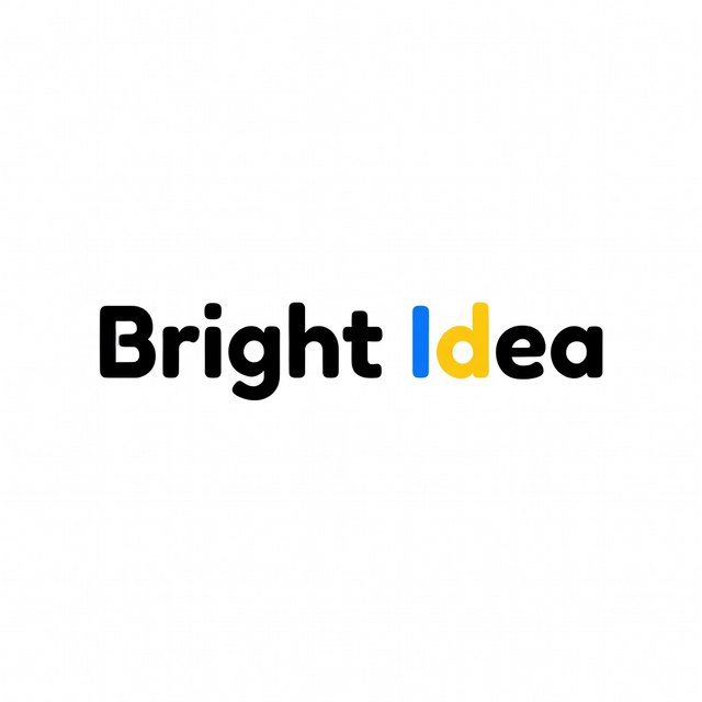 Pop band logo for "Bright Idea", option 3 of 4