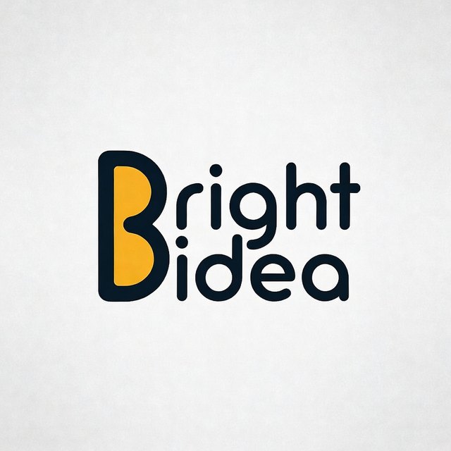 Pop band logo for "Bright Idea", option 4 of 4