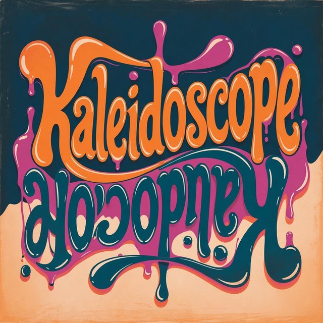 Psychedelic band logo made in Brand Studio, option 1