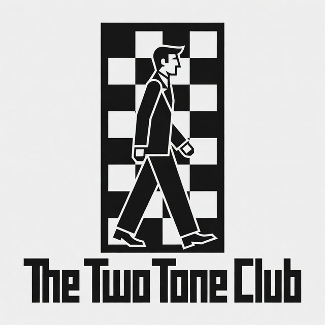 Ska band logo for "The Two Tone Club", option 3 of 4
