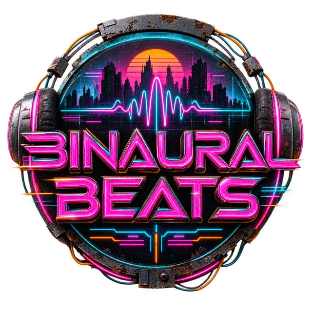 Synthwave band logo made in Brand Studio