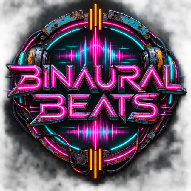 Synthwave band logo made in Brand Studio