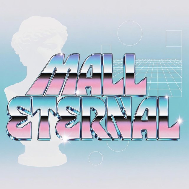 Vaporwave band logo made in Brand Studio, option 1