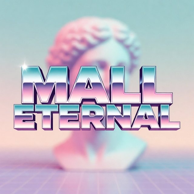 Vaporwave band logo made in Brand Studio, option 2