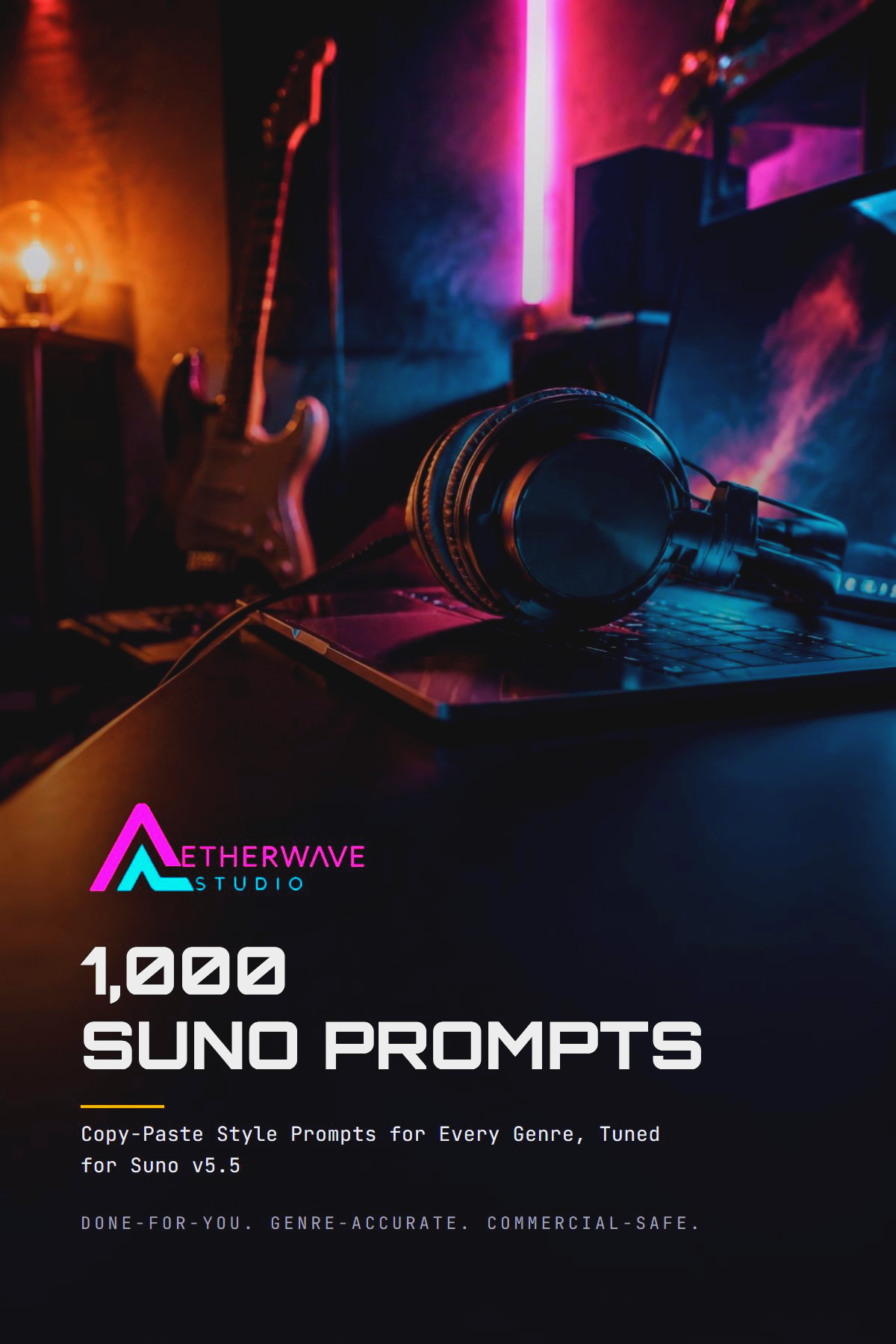 1,000 Suno Prompts book cover